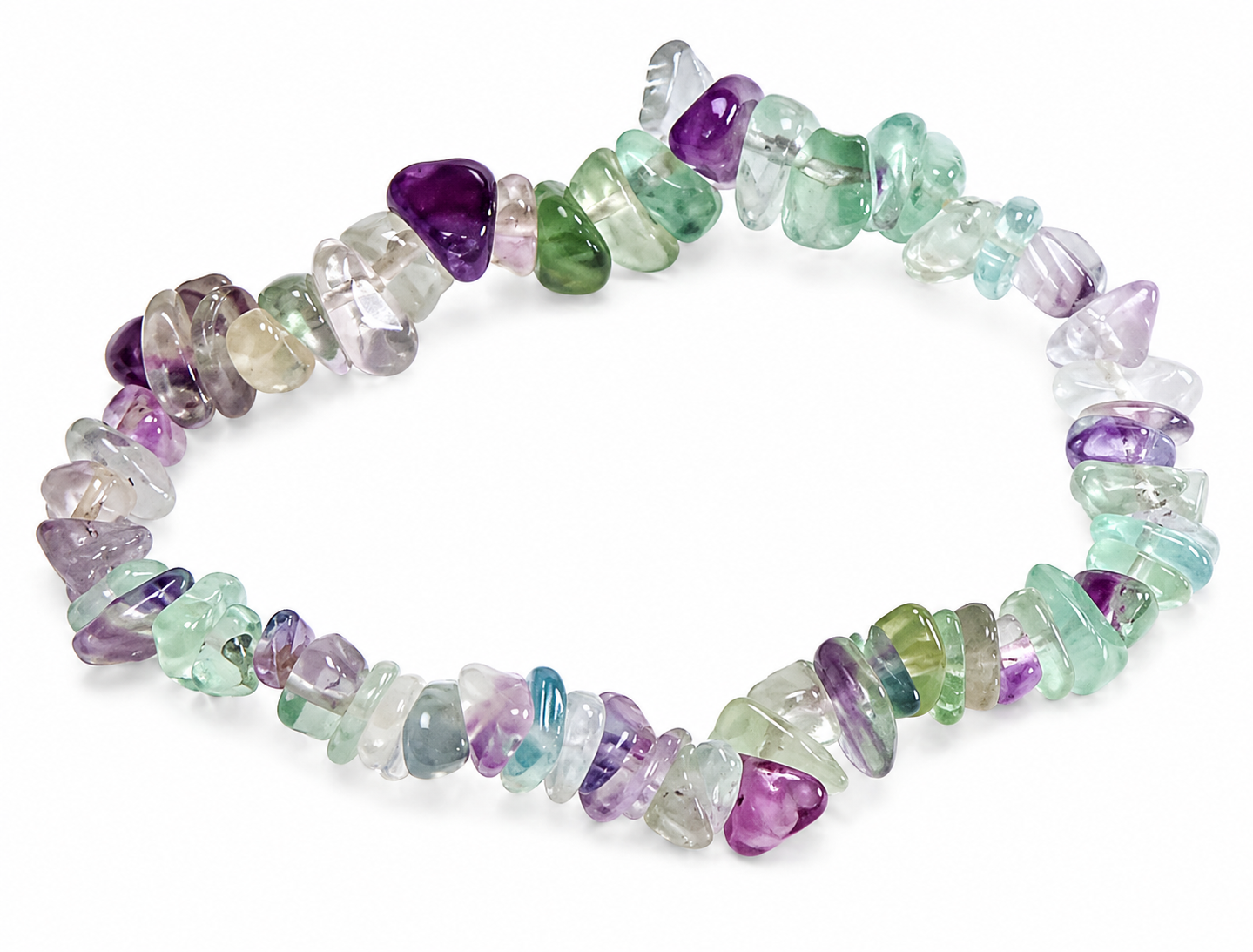 Fluorite Chip Bracelet